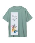 Adventure is Waiting for You — Watercolor Botanical Oversized T-Shirt