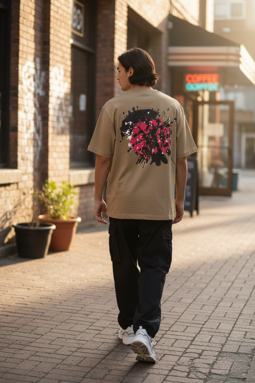 Boy Back View