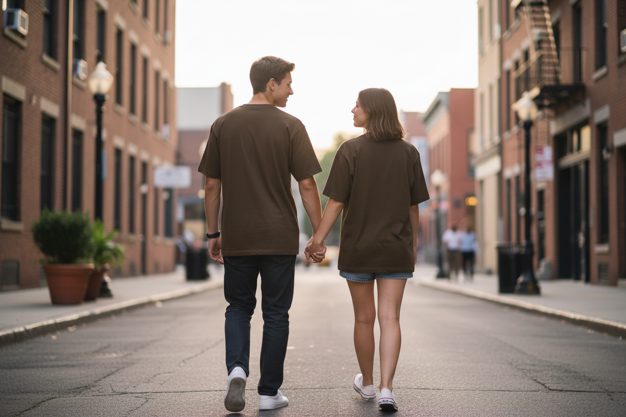 Couple Back Blank