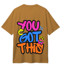 You Got This Oversized T-Shirt – Graffiti Graphic