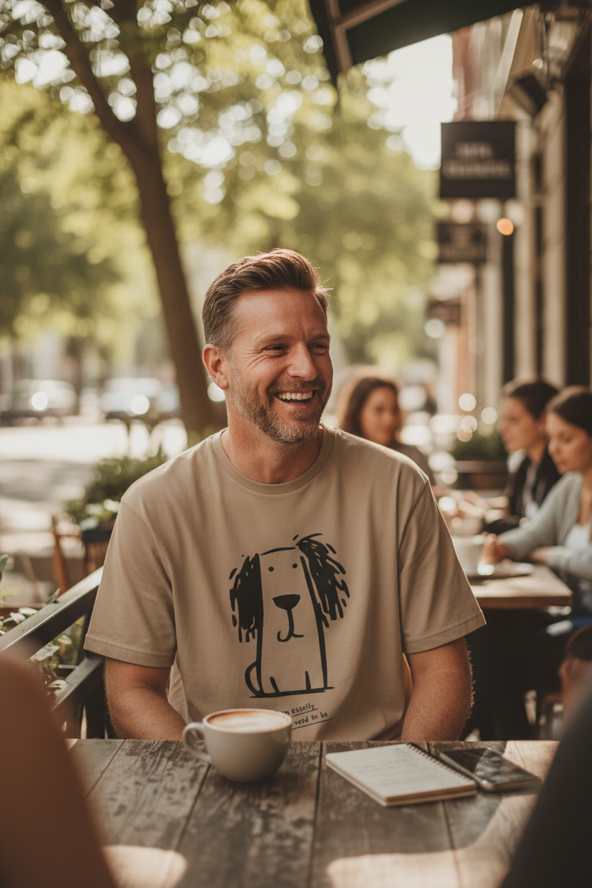 Mature Adult Man UGC - Dog Tee