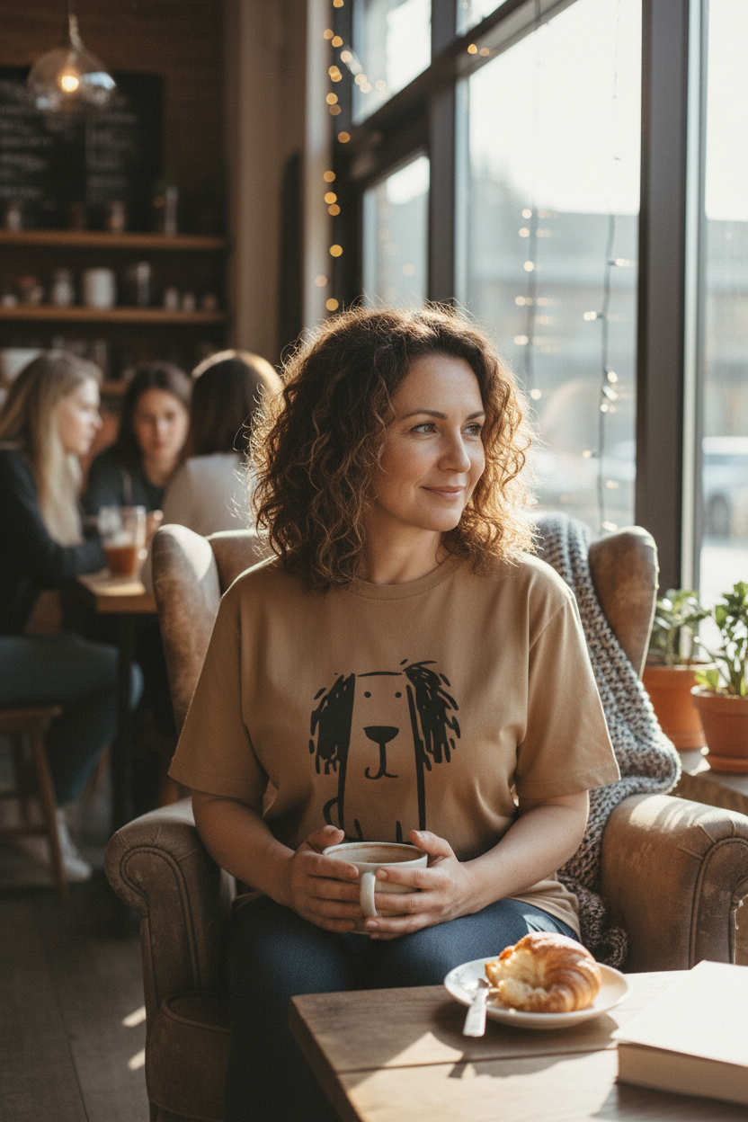 Mature Adult Woman UGC - Dog Tee