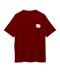 Sheep Graphic Maroon T-Shirt